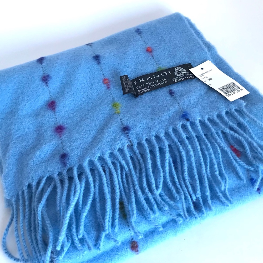 FRANGI Wool Scarf Scotland NWT!